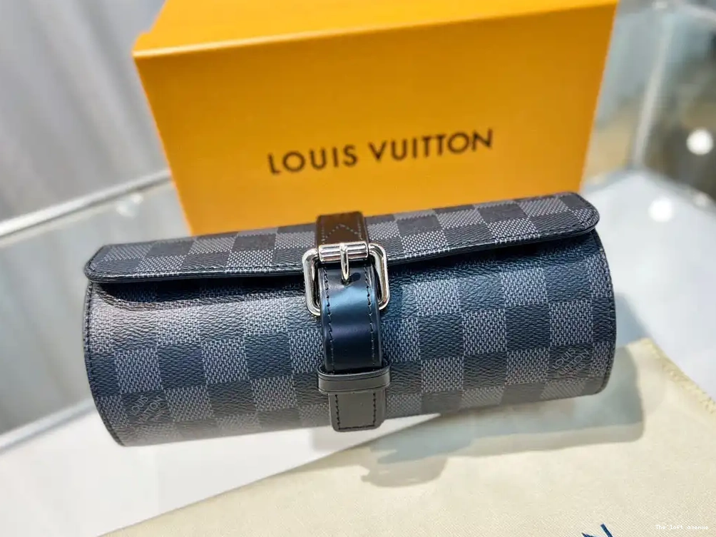 CASE WATCH CHECKERED LV CUSTOM 0520